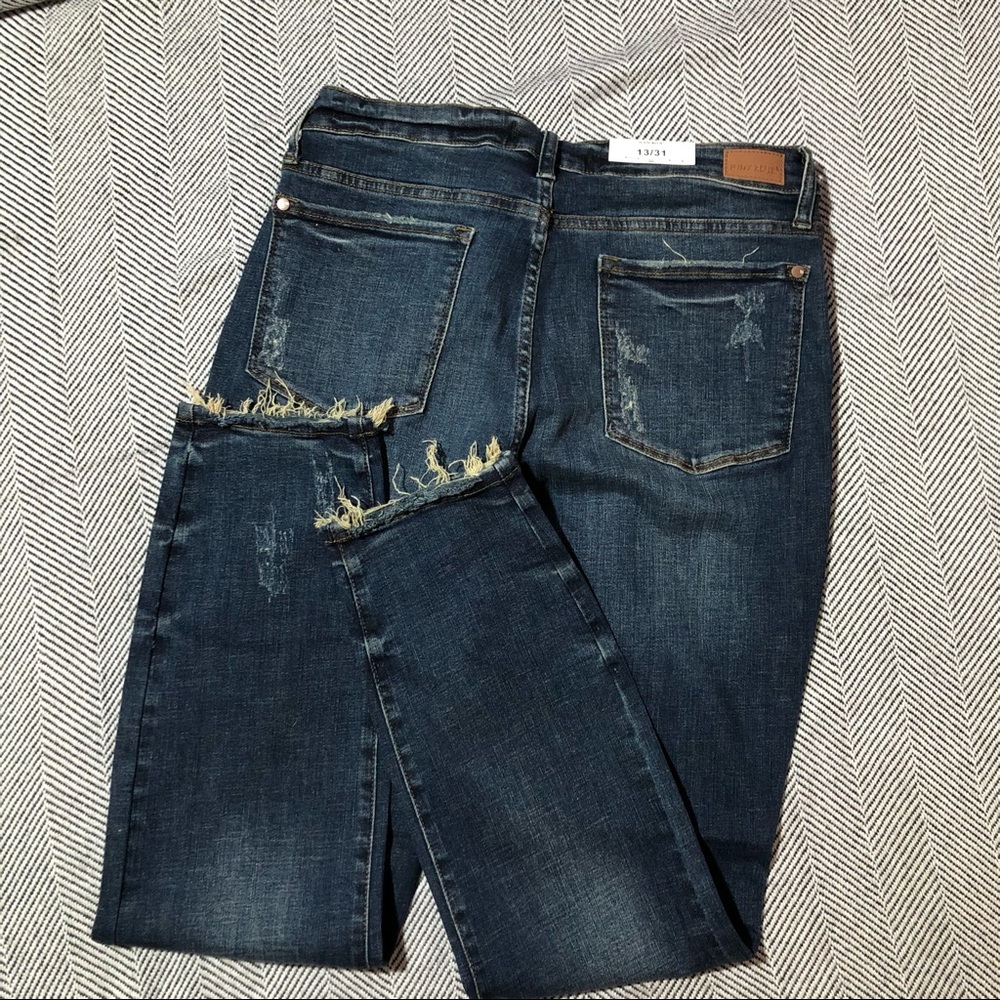 Judy blue boyfriend fit jeans